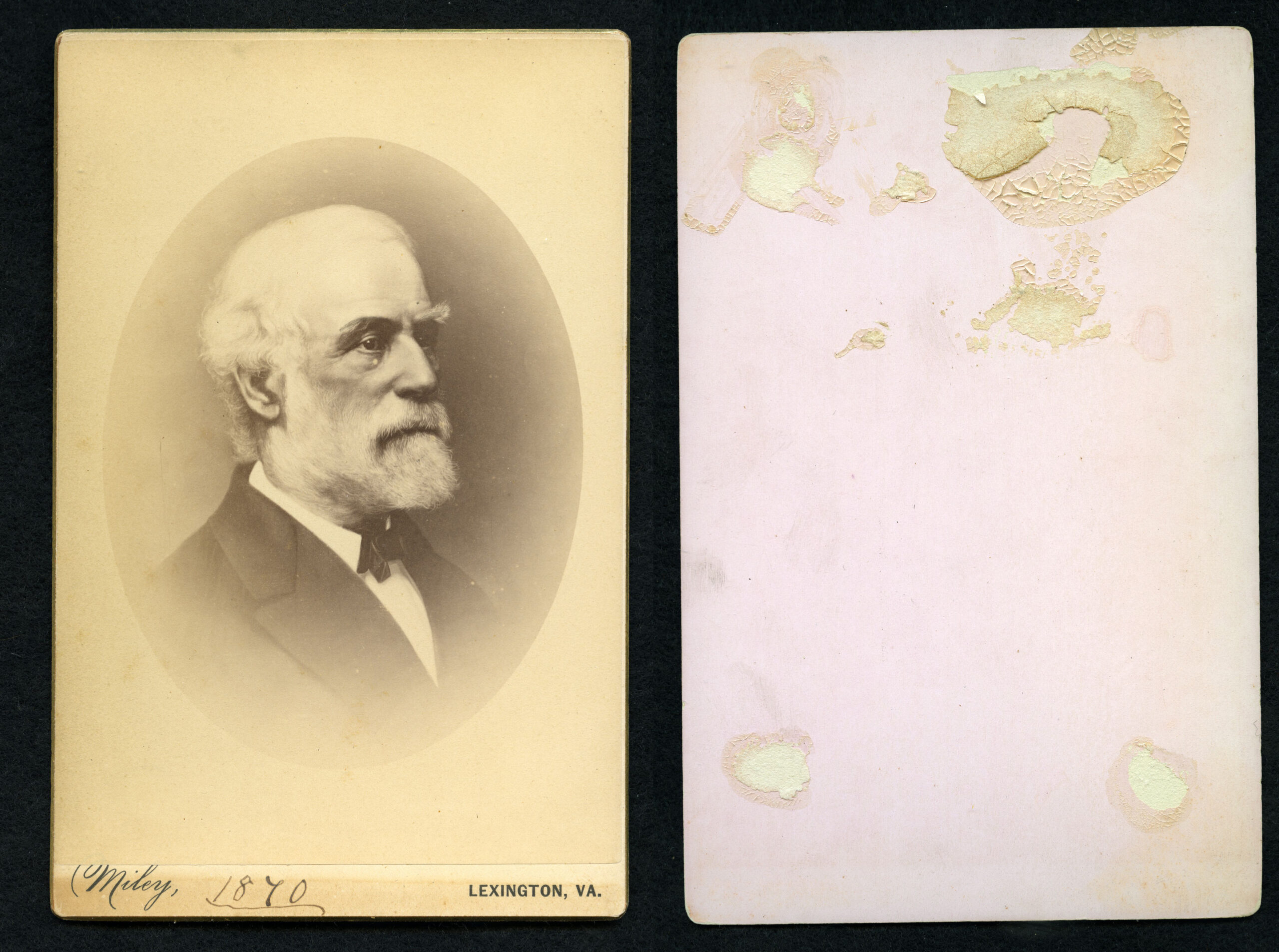 Robert E. Lee, headshot in book.